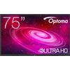 Optoma 1751RK lavagna interattiva 190,5 cm (75") 3840 x 2160 Pixel Touch screen Nero HDMI [W3FC0T1W111]