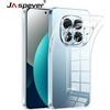 jaspever Custodia Ultra Sottile in Silicone Morbido per Xiaomi Redmi Note 15 Pro Plus Pro+ 4G 5G, Cover Trasparente Antiurto Sottile in TPU