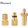 DEEMOUNT Adattatore per valvola pneumatico 12V1 da Presta a Schrader/Dunlop per pneumatici di grandi dimensioni e veicoli industriali