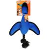 Nerf Dog Grande anatra lancio in nylon con design interattivo, blu (3473), per tutte le razze