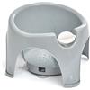 THERMOBABY - Anello da bagno Aquafun - Sedile da bagno comodo, giocoso e stabile - Design ergonomico - Mulino ad acqua - Posizionamento facilitato - Da 7 a 16 mesi - Made in France - Grigio Charme