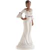 dekora - Decorazione per Torte di Matrimonio - 16 cm di altezza - Cake topper Matrimonio in Resina - Statuine Sposi per torta Nuziale - Base adatta al contatto alimentare