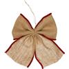 Halbach Seidenbänder Set di fiocchi di iuta premium | grande fiocco regalo per decorazioni natalizie e decorazioni per albero