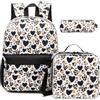 HTgroce Zaino Prima Elementare Bambina Set - Zainetto Scuola Primaria Leggero- Regalo di Compleanno per Bambine 6 anni