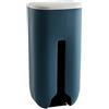 Acouto Dispenser per Sacchetti della Spesa, Supporto per Sacchetti in Plastica di Facile Installazione per Riporre e Ordinare Comodamente i Sacchetti (blu scuro)