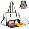 Jinfanshurich Borsa da pranzo da donna 2 in 1, borsa per laptop da 15,6 pollici e borsa da pranzo isolata, elegante borsa da ufficio e da lavoro, con scomparto per laptop e