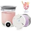 TOWEBOORY Per Contenitori Ninja Swirl Creami Contenitore per Gelato, Accessori per Gelati e Soft Serve, Lavabili in Lavastoviglie, per Gelato per NC700 e NC701 Creami Serie (11.8×9.8×13.8cm) (2 Pezzi)