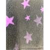 VetBedding Vetbed ProFleece bedding & Sfondo Grigio Stelline Lilla 100 x 75