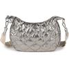 Munich Cover Fw25 Crossbody Hobo C/Silver, Borse e Zaini Donna, Argento