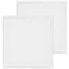 Lotsdonxia 2 supporti trasparenti adesivi per parabrezza - impermeabile e antipolvere, in PVC, per auto, furgoni e roulotte (10,5 x 10,5 cm)