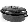 IBILI MENAJE, S.A. Piastra da forno smaltata con coperchio 38x28cm