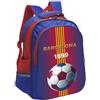 Grupo Moya ZAINO 3D SELEZIONE BARCELLONA 1889 35 x 30 x 15 cm 2 scomparti e 2 tasche laterali in rete, blu grana, M