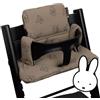 UKJE Cuscino compatibile con seggiolone Tripp Trapp, inserto morbido in cotone per neonati e bambini, facile da installare, seduta molto confortevole lavabile e pratica per la pappa quotidiana, Miffy