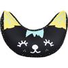 Lookka Cuscino da Viaggio, Simpatico Cuscino Peril Collo per Bambini, Cuscino di Supporto peril Collo in Memory Foam (Fodera Lavabile) Con Graziosa Mascherina per Gli Occhi per Dormire in Aereo