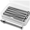 MINHER M6 x 80 mm 10 bulloni a esagono in acciaio inox 304 per angolo esterno viti esagonali, bulloni e dadi di incantesimo Set