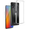 REY Cover in Gel TPU Trasparente per Motorola Moto G72, Ultra Sottile 0,33 mm, Morbido Flessibile, Custodia Silicone