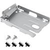 The Lord of the Tools Supporto per disco rigido da 2,5 pollici compatibile con PS3 CECH-400X Series Super Slim HDD staffa di montaggio vassoio adattatore con viti