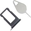 OnlyTech - Cassetto/supporto per scheda SIM compatibile con iPhone X, con guarnizione di tenuta installata + strumento di estrazione