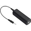 Dewfigs ㅤ Isolatore di Rumore ad Anello, Ground Loop Noise Isolator di Terra Audio per Auto e Sistemi Stereo Domestici, Connettore con Cavo Audio da 3,5 mm, Filtro Rumore Elimina Ronzii e Interferenze