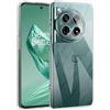 Captor Cover Trasparente per Oneplus 12 5G, Custodia TPU in Silicone Flessibile Morbida e Sottile, Protezione con Bordo Rialzato per Schermo e Protezione Fotocamera (Trasparente)