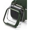 Ringke Slim per Cover Apple Watch 9/8 / 7 45mm - Clear & Deep Green | Custodia, 2 pezzi, sottile, leggero, rigida PC