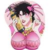 Roffatide Anime Tappetino per mouse con supporto per poggiapolsi Tappetini per mouse con base antiscivolo