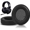 SOULWIT Cuscinetti Auricolari Di Ricambio per Razer Kraken Pro V2, Kraken 7.1 V2, Kraken Stormtrooper Cuffie (Nero)