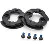 TUSITA S00-02545-00 Quarter-turn Kit Linguetta Compatibile con Garmin Edge 550 850 1050, GPS MTB, 2 Pezzi
