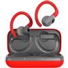 Canyon Auricolare Bluetooth OnRun 11 Sport In-Ear/BT5.4 rosso al dettaglio (CNS-TWS11R)