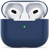 EVETANE Custodia protettiva AirPods 4 - Silicone - Blu - refurbished