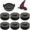 CDIYTOOL GC-ET 4530 - Bobina di filo di ricambio per decespugliatore GC-ET RTV 400 RTV 550 RTV 550/1, lunghezza 10 m, diametro 1.6 mm