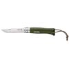 OPINEL NEW VERDE INOX 8 CON BLOCCOLAMA E LACCIO
