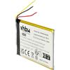 vhbw batteria compatibile con Sony Portable Reader PRS-T2, PRS-T1 eBook reader eReader (700mAh, 3,7V, Li-Poly)