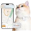 Pawfit Localizzatore GPS Lite for Cats 4 g | Design ultra-piccolo (< 18 g) | Monitoraggio in tempo reale | Monitoraggio dell'attività | Cronologia delle posizioni | Portata illimitata | Collare di