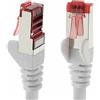 1aTTack.de 10 m - 1 pezzo - Cavo LAN Ethernet Cat6 RJ45 - Bianco - Cavo di rete ad alta velocità per streaming, giochi, TV e computer - Stabile e durevole - Perfetto per reti domestiche e in ufficio