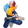 Banpresto My Hero Academia Shoto Todoroki Figura massima 17 cm