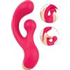 Sweet Smile G-Spot Vibrator with Rotation Pink
