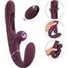 Javida RC Strapless Strap-On With Flicking Tongue Purple