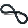 Perfect Fit Silicone Hefty Wrap Ring Cockring 30.5cm Black