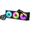 Lian Li GA II TRINITY Case per computer Raffreddatore di liquidi tutto in uno 12 cm Nero 1 pz