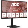 AOC E4 Q27E4CV Monitor PC 68,6 cm (27") 2560 x 1440 Pixel Quad HD LED Nero