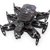 Adeept Ultimate Hexapod Spider Robot Kit, corpo in metallo, programmazione Arduino, telecomando WiFi/IR con display OLED, Python/APP, kit robotica educativa STEM per adulti e ragazzi con manuale PDF