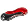 Kensington Slim Duo Tappetino Poggiapolsi per Mouse e Trackball, Fornisce Supporto Ergonomico, Compatibile con Mouse e Trackball a Basso Profilo, 192 x 72 x 22 mm, Nero/Rosso (K62440WW)
