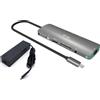 iTEC I-TEC i-tec USB-C Metal Nano Docking Station 4K HDMI LAN con Power Delivery 100W + Caricatore universale 100W