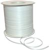 Morex Ribbon Nastro di Raso Double Face 08803/500-029 0,3 cm x 450 m Nastro Bianco per Confezioni Regalo, Biglietti Regalo di Compleanno, Abito di Raso per Donne, Nastri di Seta per Artigianato,
