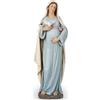 BC BUILDCLASSIC Statuetta Madre Maria Statua Religiosa Regalo Cattolico Dipinto a Mano 32,5 cm H