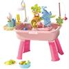 Giocattolo Set Gioco Sensoriale Lavastoviglie Elettrica Pesca Accessori Cibo