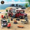 Camper Van Mattoncini 21cm Giocattolo Costruzioni Idea Regalo Creativo