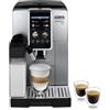 De'Longhi Dinamica Plus - Macchina Automatica per Caffè in Chicchi, 24 bevande one-touch, Argento/Nero (ECAM380.85.SB)
