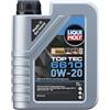 LIQUI MOLY Olio motore Top Tec 0W-20 1 L Compatibilità con OPEL Mokka/Mokka X J13, NISSAN Qashqai II J11, J11, MERCEDES-BENZ Classe A W177, TOYOTA Yaris Hatchback P13